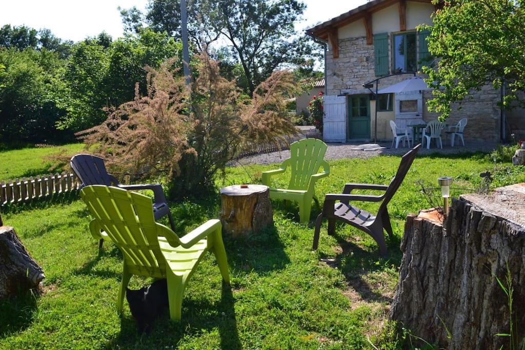 Couanac Gite Familial A La Campagne Avec Piscine Cayriech Dış mekan fotoğraf